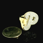 Letter P Ring