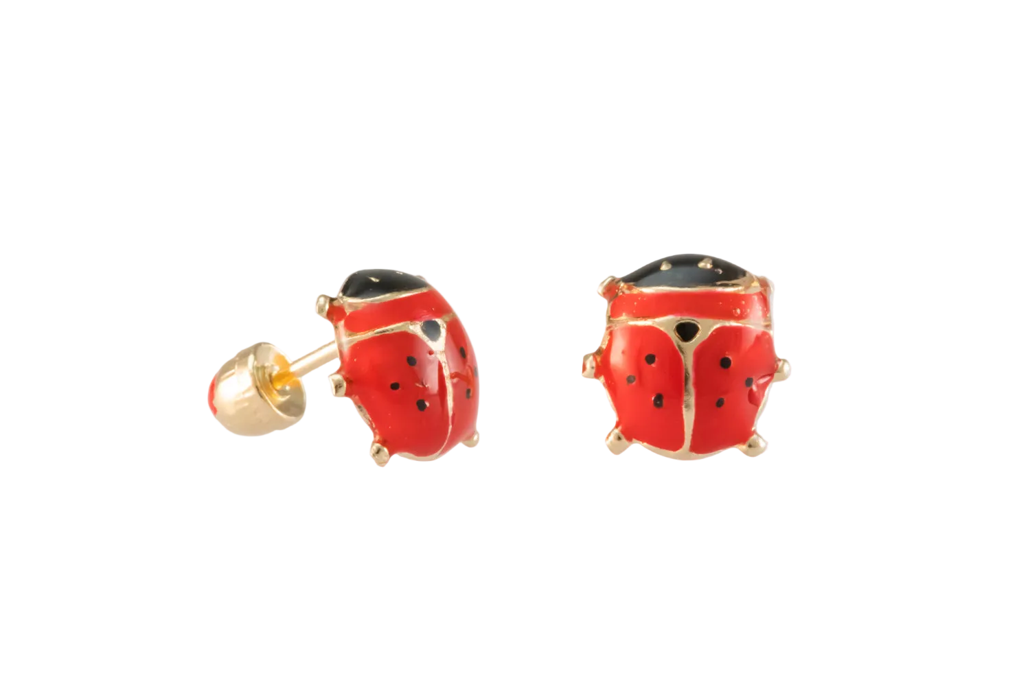 14K Gold Animal Earrings