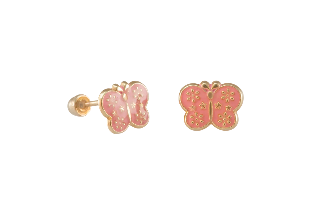 14K Gold Animal Earrings