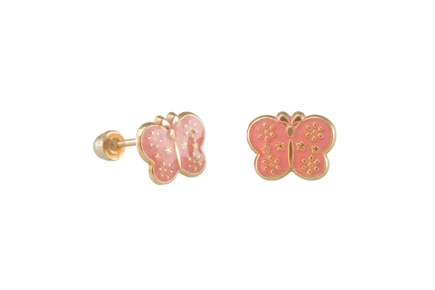 14K Gold Animal Earrings