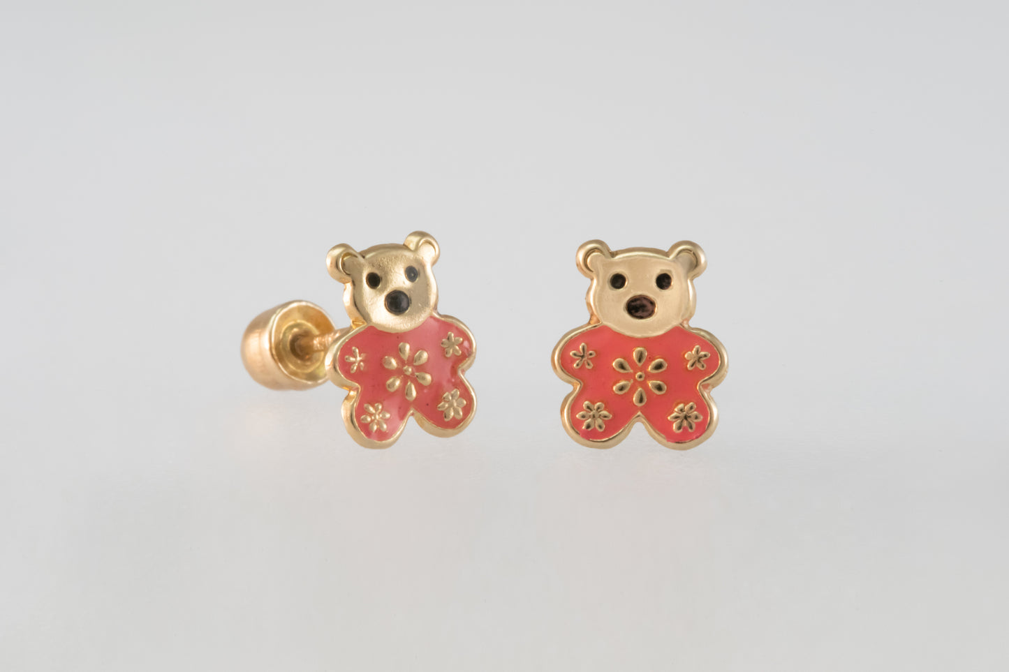 14K Gold Animal Earrings