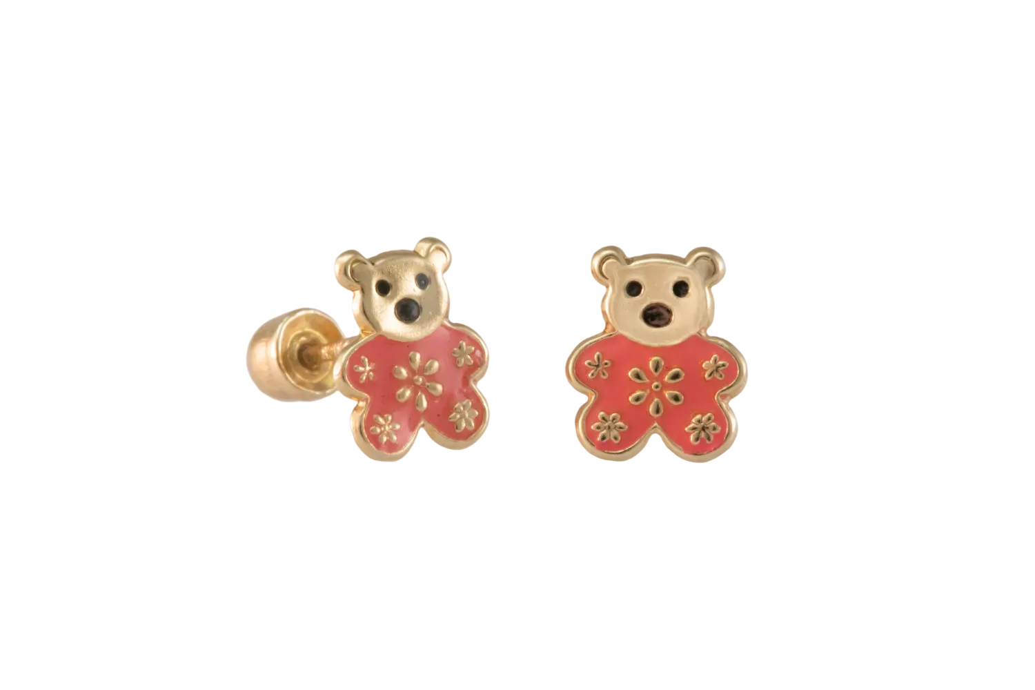 14K Gold Animal Earrings