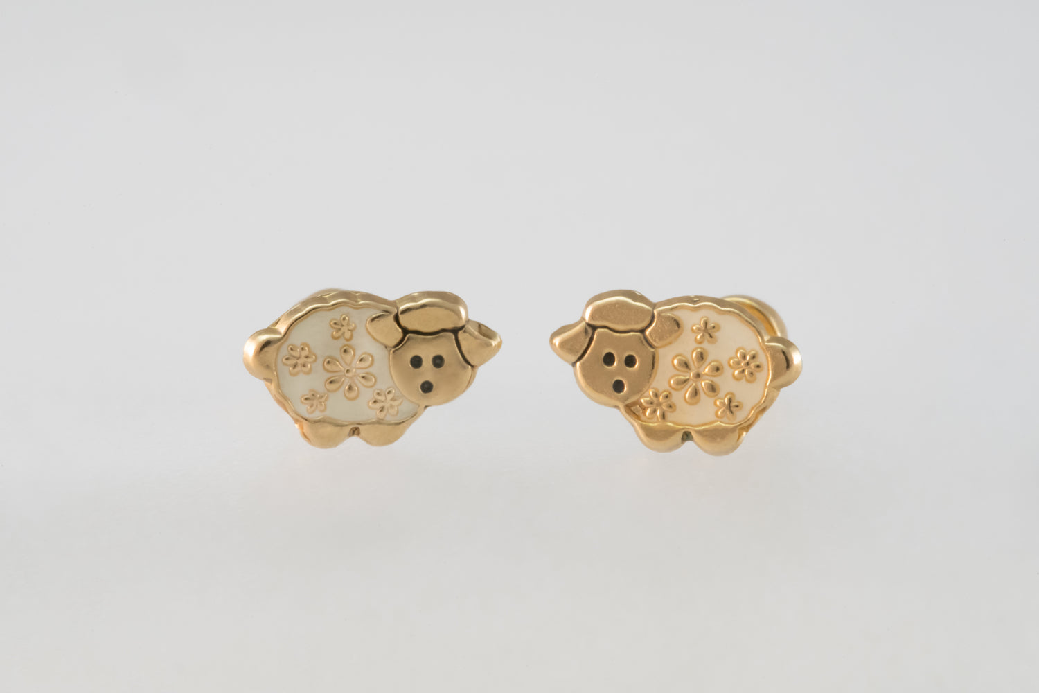 10K Gold Animal Earrings