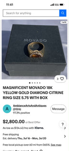 Movado Ring