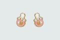 14K Gold Pacifier Earrings