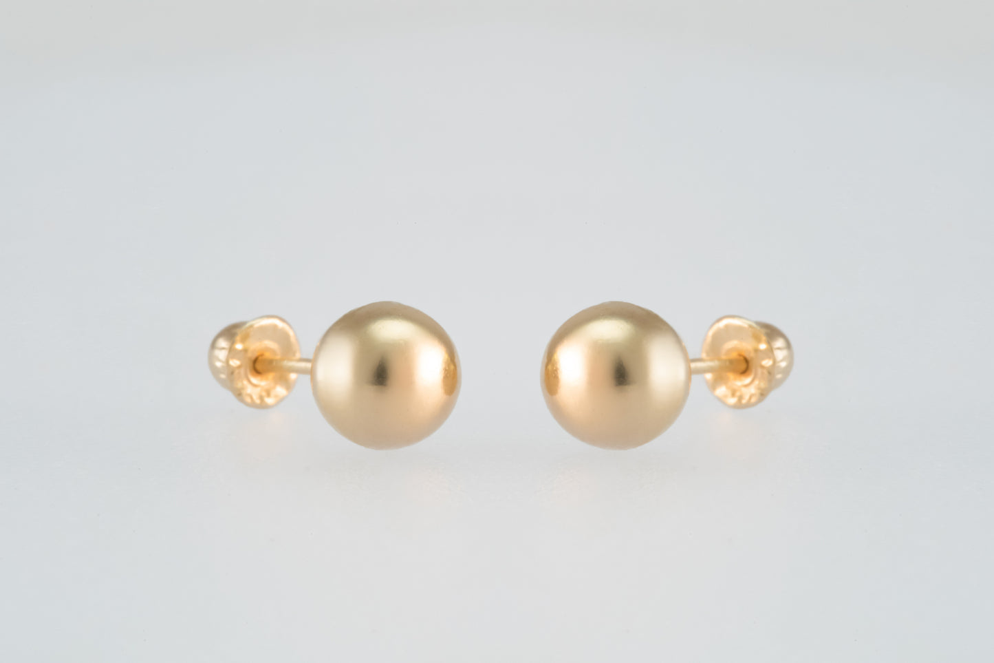 14K Gold 5.5mm Ball Earrings