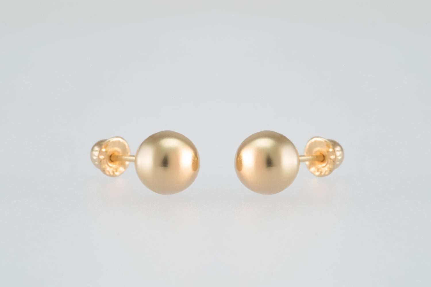 14K Gold 5.5mm Ball Earrings