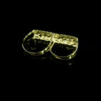 2 Finger Nugget Ring