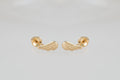 At 14K Gold Earrings