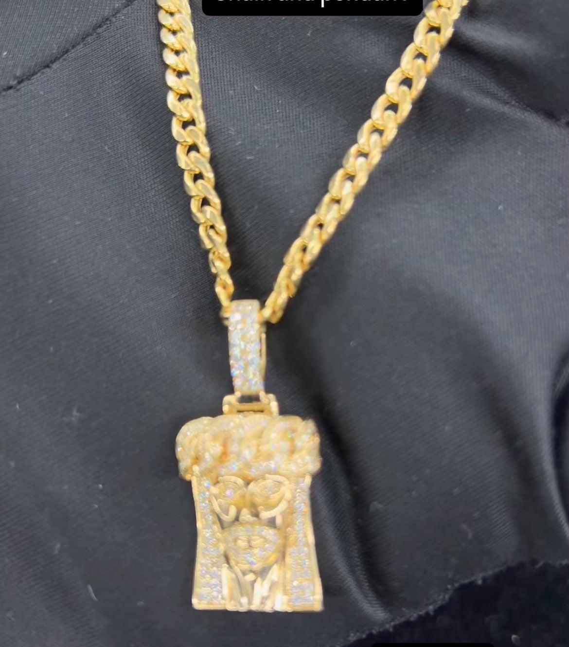 Jesus Piece w/Chain