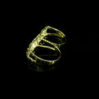 2 Finger Nugget Ring