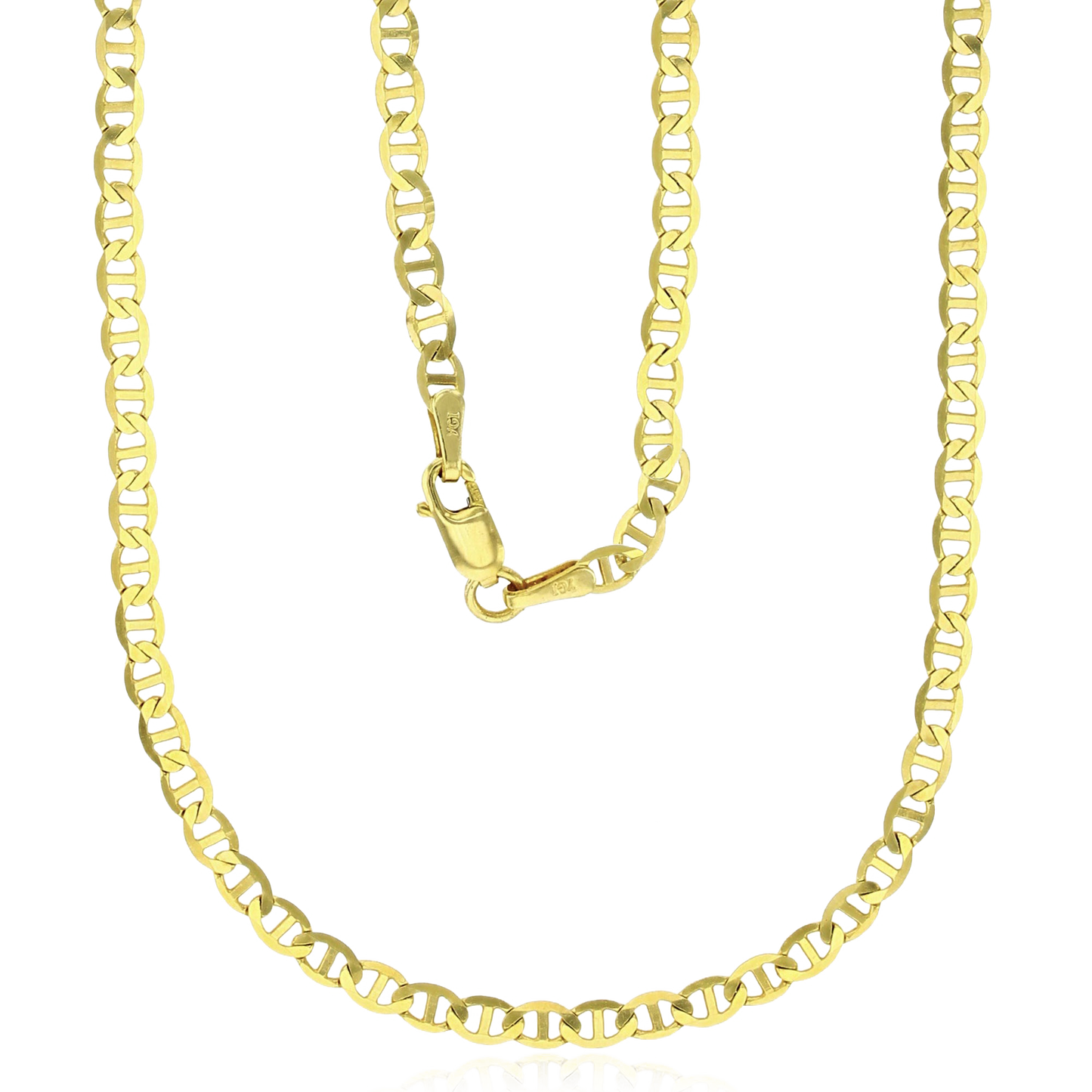 Mariner Concave Chain | Yellow Gold