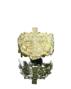Cross Nugget Ring