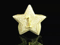 Number 1 Star Ring