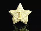 Number 1 Star Ring