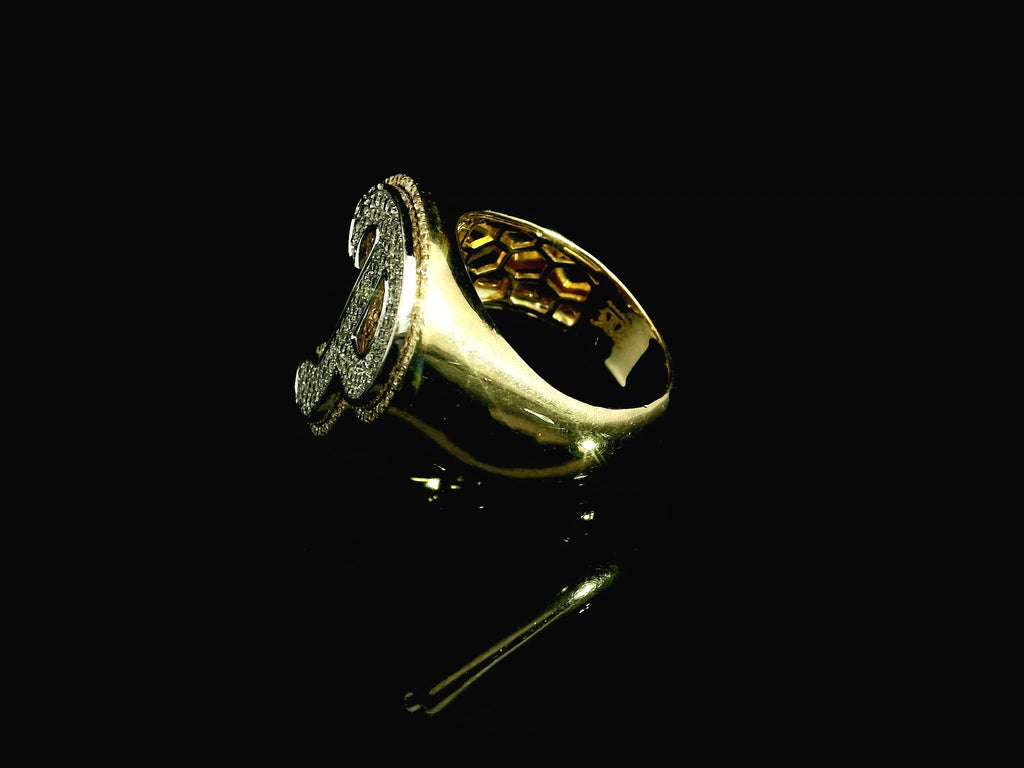 Letter P Ring