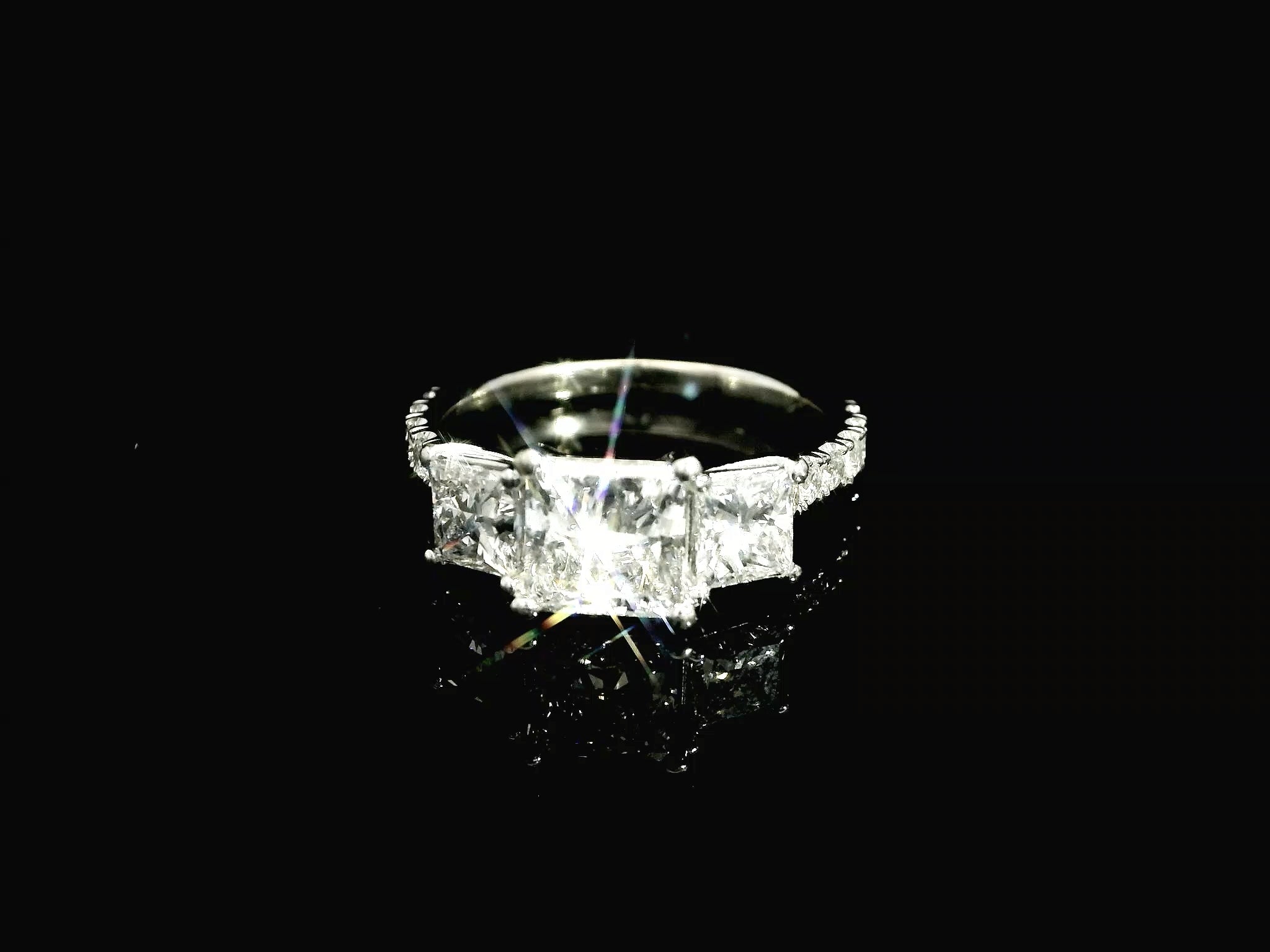 White Gold Ring
