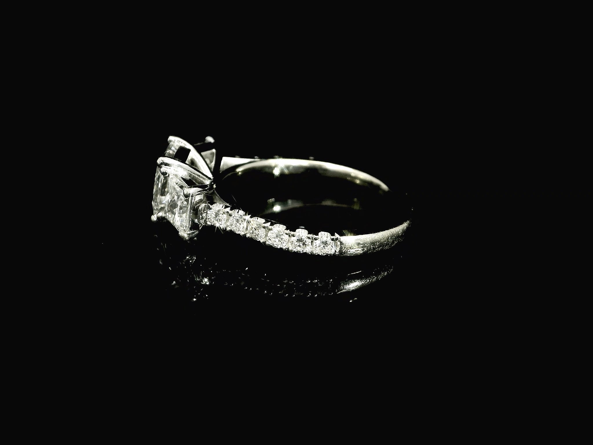 White Gold Ring