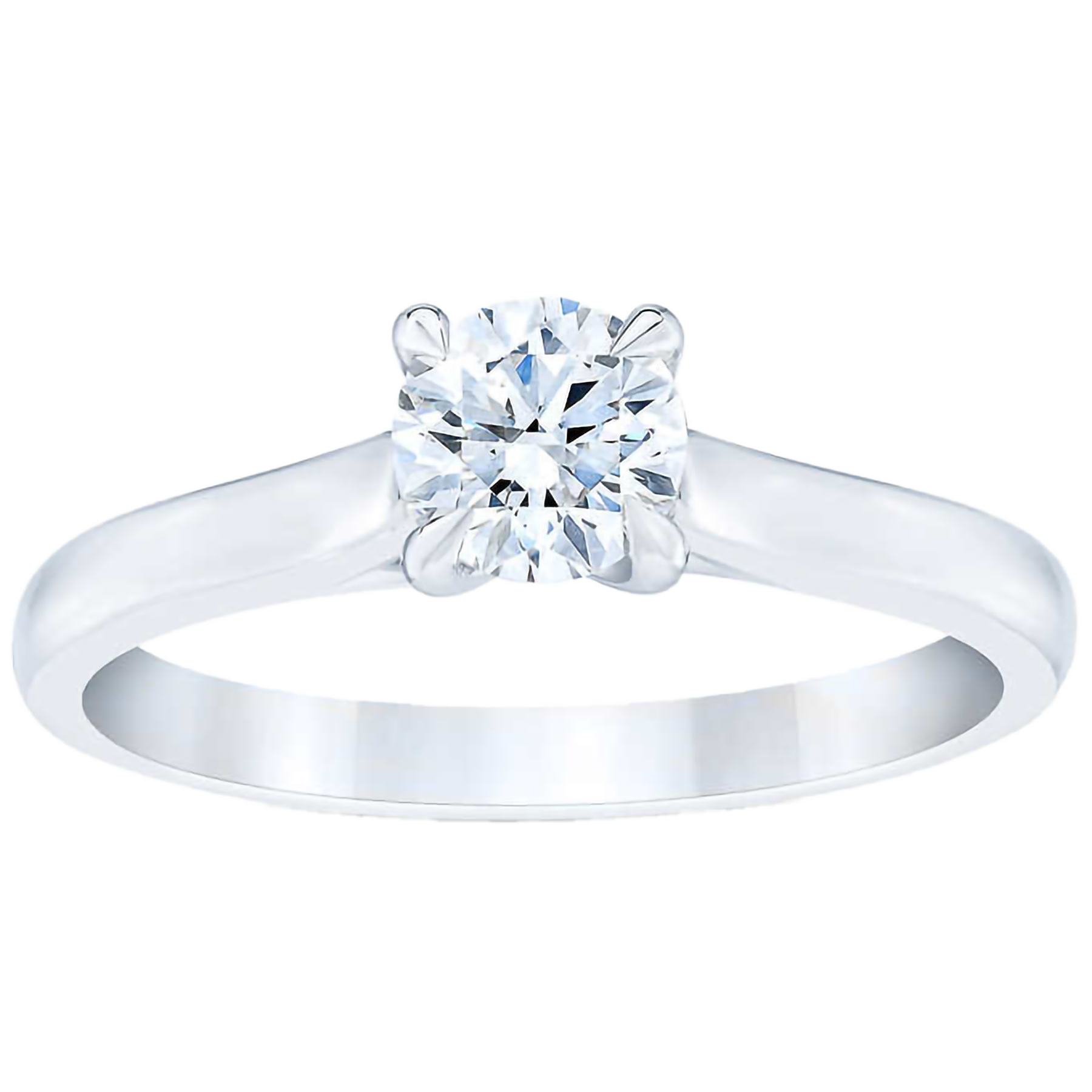 Round Brilliant 0.70 ct VS2 Clarity, I Color Diamond Solitaire Ring