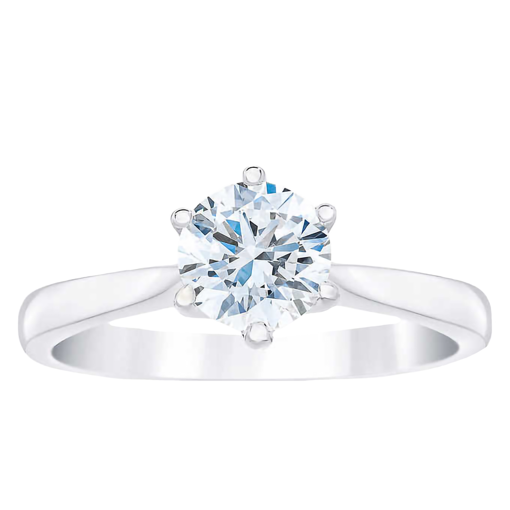 Round Brilliant 1.00 ct VS2 Clarity, I Color Diamond Solitaire Ring