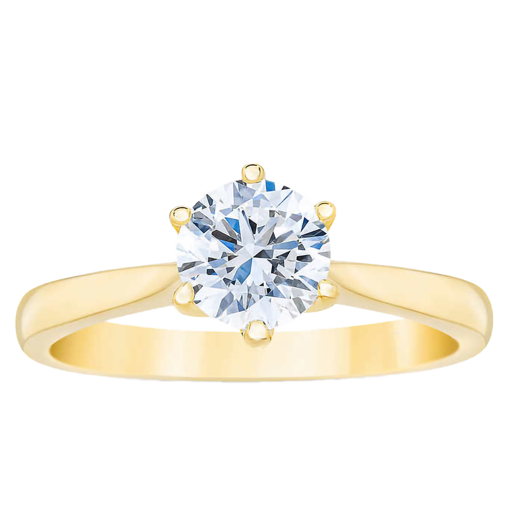 Round Brilliant 1.00 ct VS2 Clarity, I Color Diamond Solitaire Ring