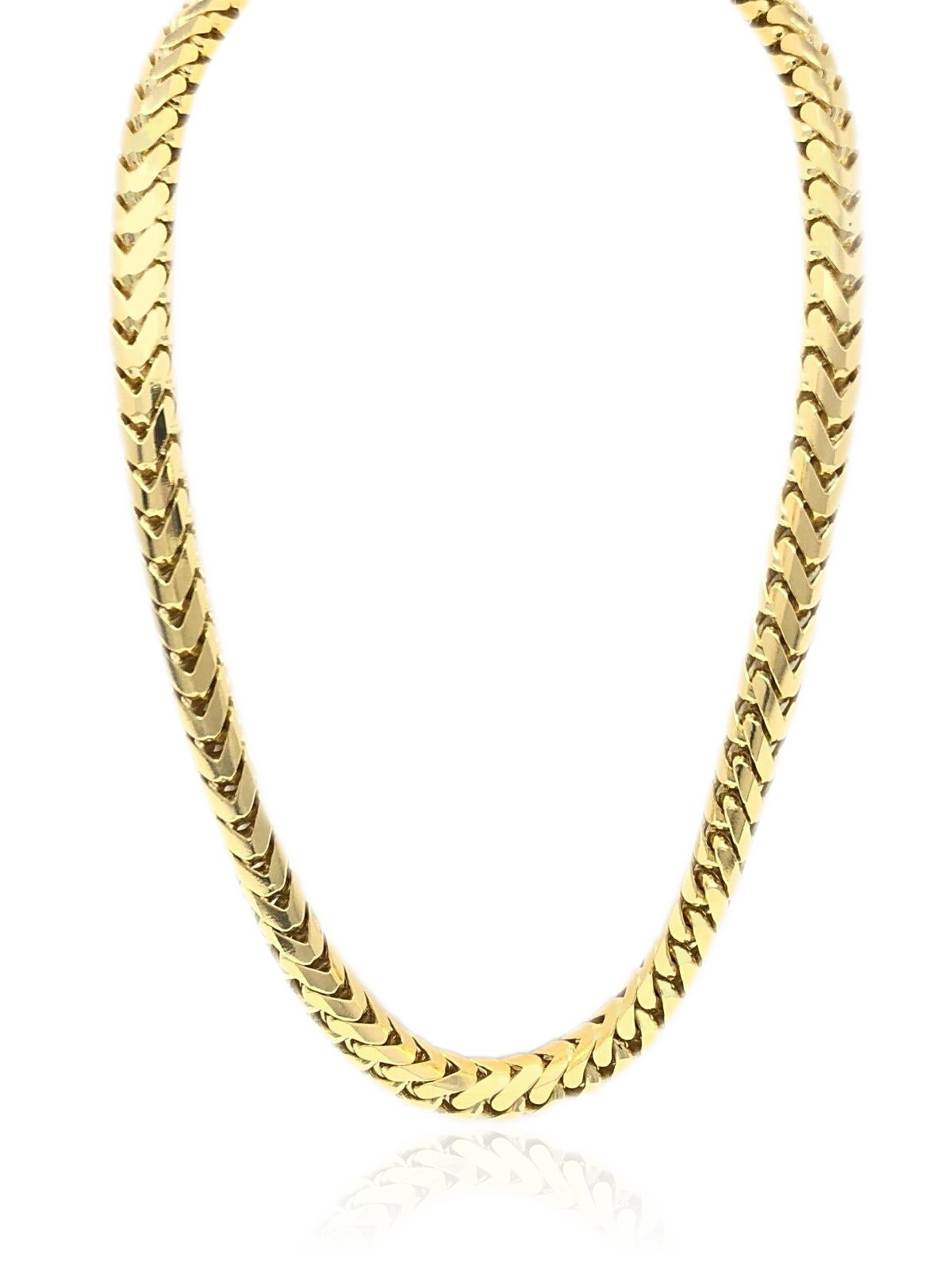 Solid Franco Chain | Yellow Gold