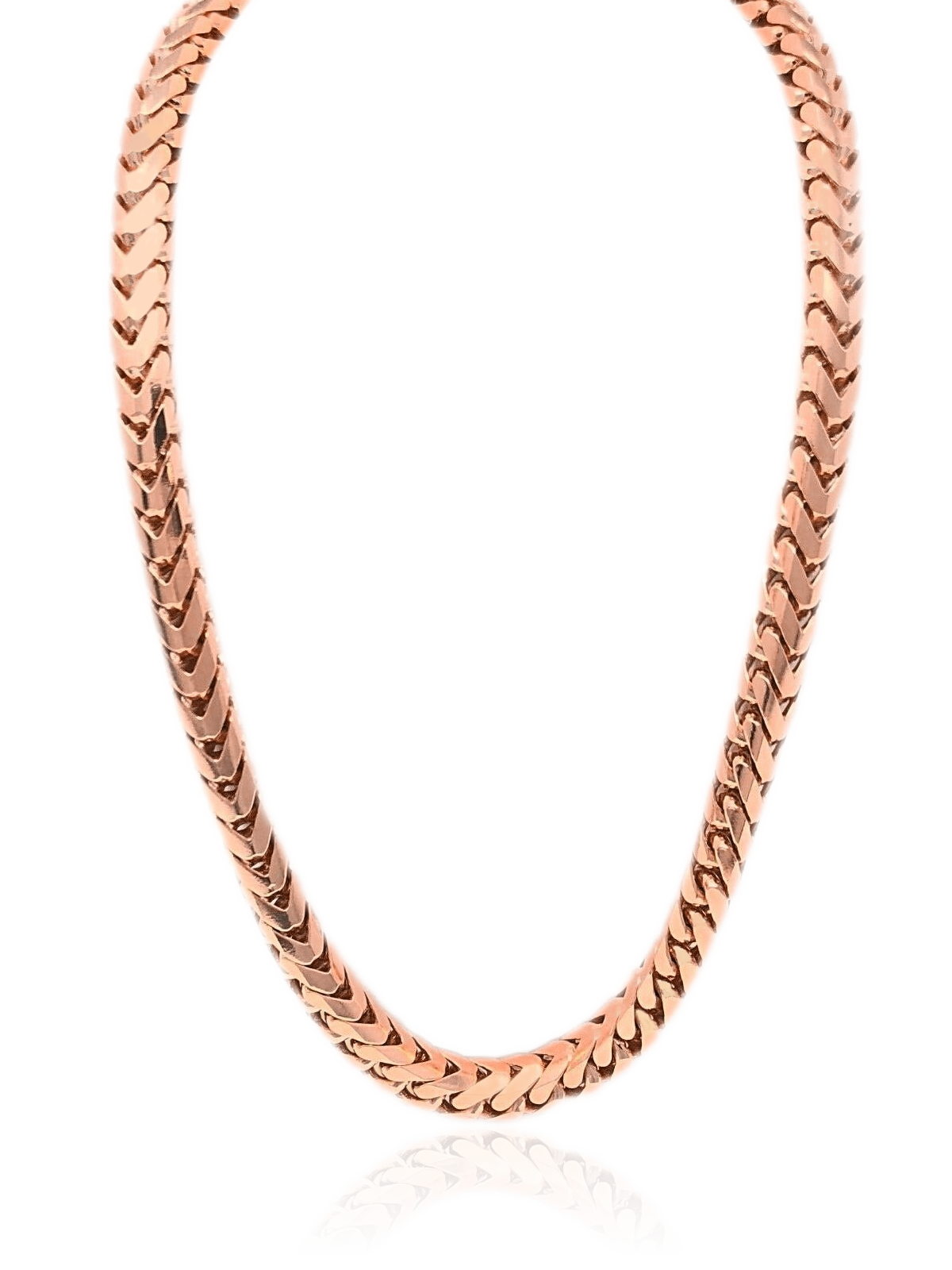 Solid Franco Chain | Rose Gold
