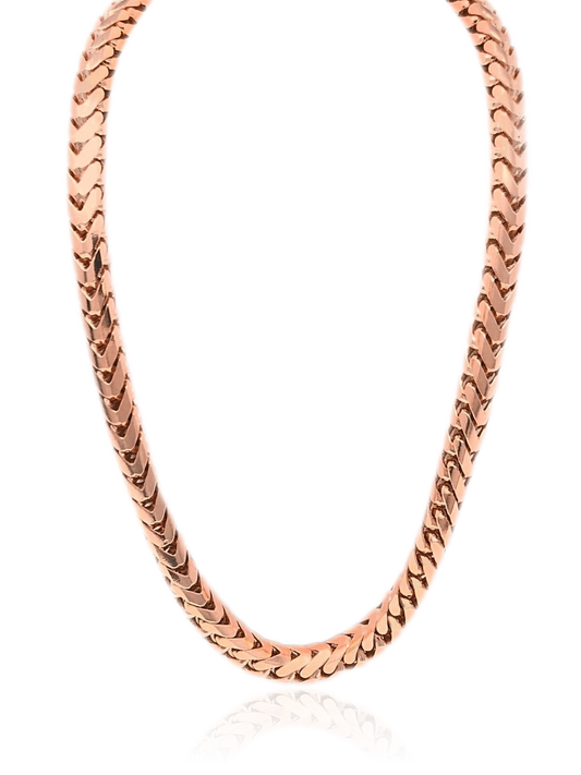 Solid Franco Chain | Rose Gold