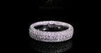 Elegant 14k White Gold Diamond Ring 2CTW - Timeless Luxury