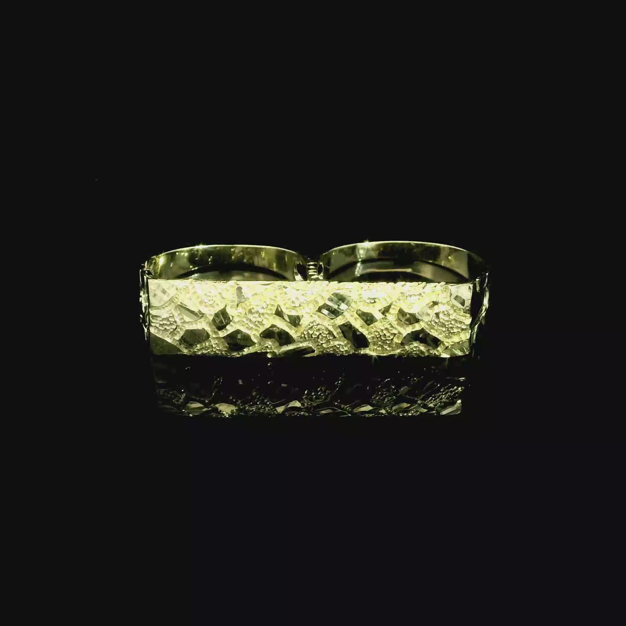 2 Finger Nugget Ring